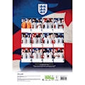 Miniatyrbild 2 av 3: England FA Väggkalender 2025 A3 En Storlek Flerfärgad Multicoloured One Size