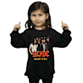 Miniatyrbild 2 av 3: ACDC Girls Highway To Hell Group Sweatshirt 12-13 år Svart Black 12-13 Years