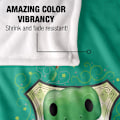 Miniatyrbild 4 av 6: Harry Potter Slytherin Söt Filt One Size Flerfärgad Multicoloured One Size