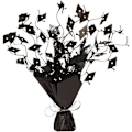 Miniatyrbild 1 av 2: Creative Converting Foil Metallic Graduation Party Centrepiece Black One Size