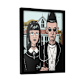 Miniatyrbild 2 av 2: Vincent Trinidad American Goth Print 40cm x 30cm Multifärgad Multicoloured 40cm x 30cm