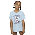 Miniatyrbild 2 av 3: Looney Tunes Girls Lola Bunny Girls Like Football Bomull T-Shir Baby Blue 9-11 Years