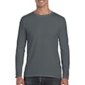 Miniatyrbild 5 av 5: Gildan Soft Style långärmad T-shirt 2XL Charcoal Charcoal 2XL