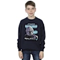Miniatyrbild 2 av 3: Star Wars The Mandalorian Boys Mando Comic Cover Sweatshirt 3-4 Navy Blue 3-4 Years