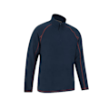 Miniatyrbild 4 av 4: Mountain Warehouse Ashbourne II Fleece Tröja med Halv Dragkedja för Män 3XL Na Navy 3XL
