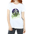 Miniatyrbild 3 av 5: Beetlejuice Dam/Damer Blekt Pose Bomull Pojkvän T-shirt M White M