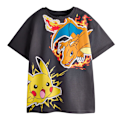 Miniatyrbild 5 av 5: Pokemon Pojkar Pikachu & Charizard T-shirt & Shorts Set 7-8 År Black 7-8 Years