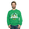 Miniatyrbild 2 av 5: Elf Herr Headed Ninny Muggins Sweatshirt M Irländsk Grön Irish Green M