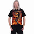 Miniatyrbild 3 av 3: Spiral Direct Unisex Vuxen Draconis T-shirt XL Svart Black XL