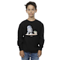 Miniatyrbild 2 av 3: Star Wars Pojkar The Mandalorian R2D2 Och Grogu Sweatshirt 12-13 Black 12-13 Years