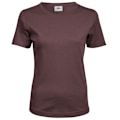 Miniatyrbild 1 av 2: Tee Jays Dam/Kvinnor Interlock Kortärmad T-shirt M Grape Grape M
