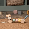 Miniatyrbild 2 av 5: Bambino Trähundleksak att Dra Efter Sig, En Storlek, En Färg One Colour One Size
