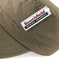 Miniatyrbild 3 av 5: Beechfield Army Cap / Huvudbonad One Size Khaki Khaki One Size