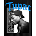 Miniatyrbild 3 av 3: Tupac Shakur Unisex Adult Only God Can Judge Me T-Shirt S Svart Black S