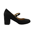 Miniatyrbild 1 av 3: Where's That From Dam/Damer Araceli Mocka Bred Blockklack Mary Janes 4 UK Bred Svart Black 4 UK Wide