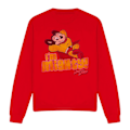 Miniatyrbild 1 av 5: Mighty Mouse Unisex Vuxen I´m Mighty Sweatshirt L Röd Red L