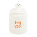 Miniatyrbild 1 av 4: Something Different Hey Boo Ghost Jar En Storlek Vit White One Size