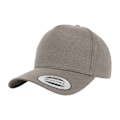 Miniatyrbild 1 av 2: Flexfit 5 Panel Snapback Classic Baseball Cap One Size Grå Grey One Size