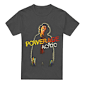 Miniatyrbild 1 av 5: AC/DC Unisex Vuxen Powerage T-Shirt M Kolgrå Charcoal M
