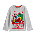 Miniatyrbild 3 av 4: Marvel Avengers Boys Tryckt Lång Pyjamas Set 3-4 År Svart/Grå Black/Grey 3-4 Years