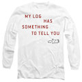 Miniatyrbild 3 av 3: Twin Peaks Unisex Vuxen My Log T-Shirt M Vit White M