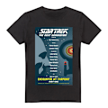 Miniatyrbild 1 av 5: Star Trek Herr The Next Generation Säsong 1 Avsnitt 1 T-Shirt 4 Black 4XL