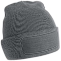 Miniatyrbild 1 av 2: Beechfield Original Patch Recycled Beanie One Size Graphite Graphite One Size