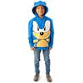 Miniatyrbild 5 av 5: Sonic The Hedgehog Pojkar 3D Öron Hoodie 4-5 År Blå Blue 4-5 Years