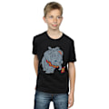 Miniatyrbild 2 av 3: Disney Boys Dumbo Classic Tied Up Ears T-Shirt 9-11 år Svart Black 9-11 Years