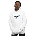 Miniatyrbild 2 av 3: Harry Potter Pojkar Ravenclaw Kapten Hoodie 7-8 År Vit White 7-8 Years