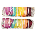 Miniatyrbild 3 av 3: Something Different Rose Petal Sage Smudge Stick Wand (2-pack) Multicoloured One Size