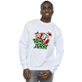 Miniatyrbild 2 av 3: Tom And Jerry Julmössa Logotyp Sweatshirt M Vit White M