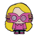 Miniatyrbild 1 av 2: Harry Potter Officiell Chibi Luna Lovegood Badge One Size Multic Multicolour One Size