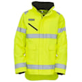Miniatyrbild 1 av 2: Yoko Unisex Vuxen Fontaine Hi-Vis Stormjacka M Gul Yellow M