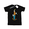 Miniatyrbild 1 av 3: Disney Dam/Damer Goofy Julbelysning Bomull Boyfriend T- Black L