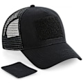 Miniatyrbild 1 av 3: Beechfield Unisex Truckerkeps för vuxna, One Size, Svart Black One Size