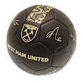 Miniatyrbild 2 av 3: West Ham United FC Signature Football 1 Matt Black/Gold Matt Black/Gold 1