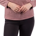 Miniatyrbild 3 av 6: Trespass Dam/Kvinnor Olga Läder Fleece Topp XS Rose Blush Marl Rose Blush Marl XS