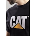 Miniatyrbild 3 av 6: Caterpillar Mens TM Logo Kortärmad T-shirt M Svart Black M