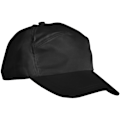 Miniatyrbild 2 av 2: Result Unisex Enfärgad Baseballkeps One Size Svart Black One Size