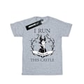 Miniatyrbild 1 av 5: Maleficent Girls I Run This Castle Bomull T-shirt 12-13 år S Sports Grey 12-13 Years