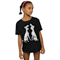 Miniatyrbild 2 av 5: 101 Dalmatiner Flickor Pongo Och Perdita T-Shirt 5-6 År Svart Black 5-6 Years