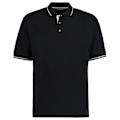 Miniatyrbild 1 av 2: Kustom Kit Mens St. Mellion Mens Short Sleeve Polo Shirt XL Bla Black/White XL