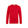 Miniatyrbild 1 av 2: B&C Herr King Crew Neck Tröja S Röd Red S