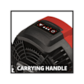 Miniatyrbild 3 av 6: Einhell Ge-cf 18/2200 Li Power X-change Fläkt 18v Bare Unit One S Multi Colour One Size