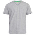 Miniatyrbild 1 av 3: Duke Herr T-shirt i bomull, storlek Kingsize, D555 Signature, 4XL, Grå Grey 4XL