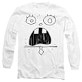 Miniatyrbild 3 av 3: SvampBob Fyrkant Unisex Vuxen Doogle Ansikte T-Shirt L Vit White L