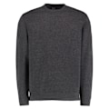 Miniatyrbild 1 av 2: Kustom Kit Herr Klassisk Drop Shoulder Sweatshirt XL Mörkgrå M Dark Grey Marl XL