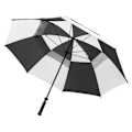 Miniatyrbild 1 av 6: Longridge Dubbelskärm Golfparaply En Storlek Svart/Vit Black/White One Size