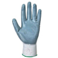 Miniatyrbild 2 av 3: Portwest Unisex Adult A310 Flexo Nitrile Säkerhetshandskar 9 Grå Grey 9